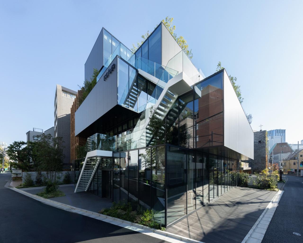 BIM建筑|六番町楼梯之家 / ETHNOS