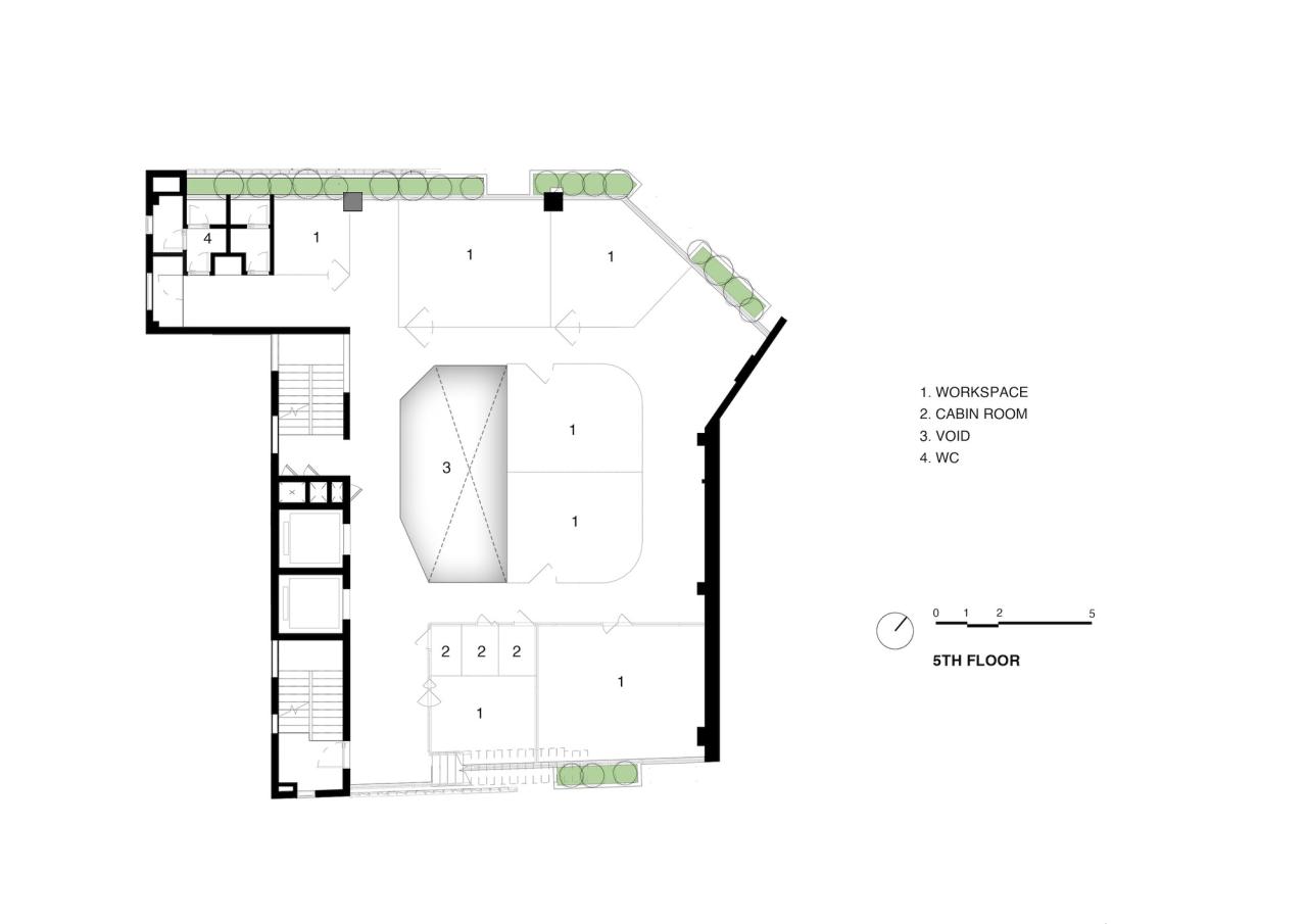 BIM建筑|AEC 4B 外语教育中心 / Ho Khue Architects