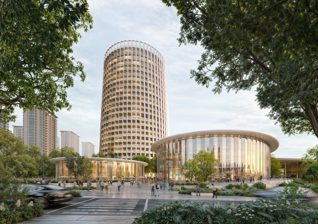 BIM建筑|MVRDV 赢得中国羽毛球训练中心设计竞赛