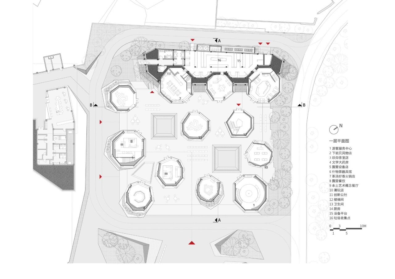 BIM建筑|相遇在山间：下岩贝景区云峰十二重 / 朱培栋-line+建筑事务所