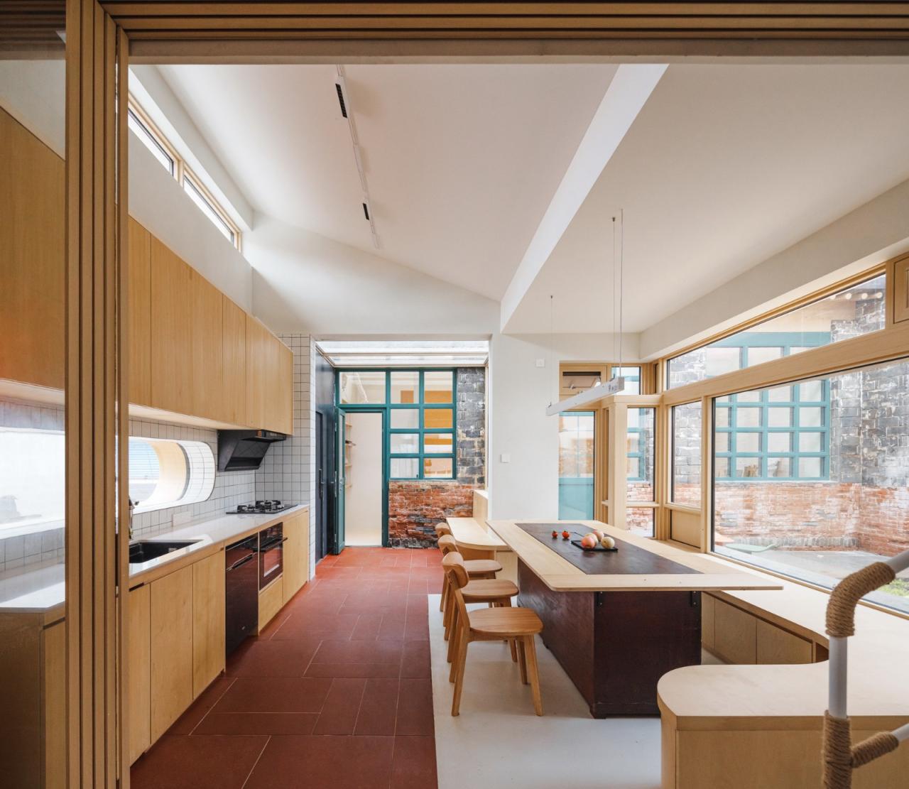 BIM建筑|温暖画室之家 / 奥默默工作室