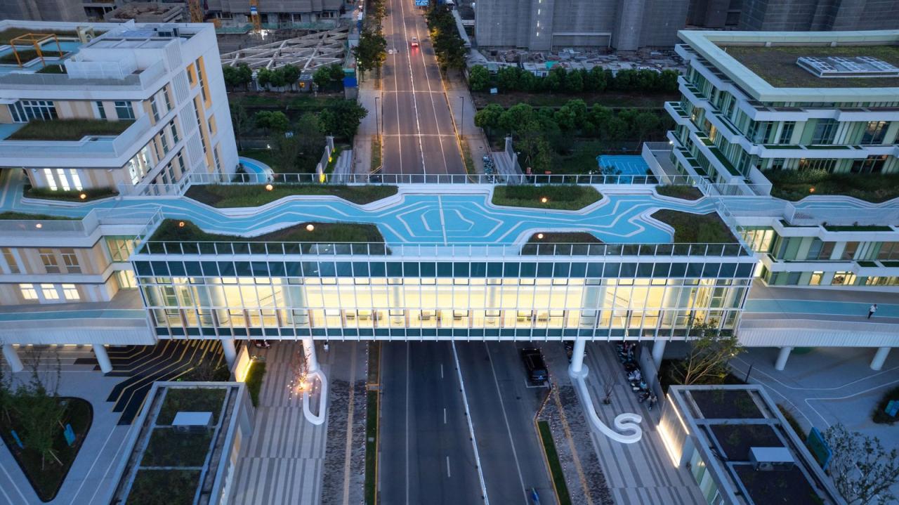 BIM建筑|上海市实验学校嘉定新城分校 / 大观景观