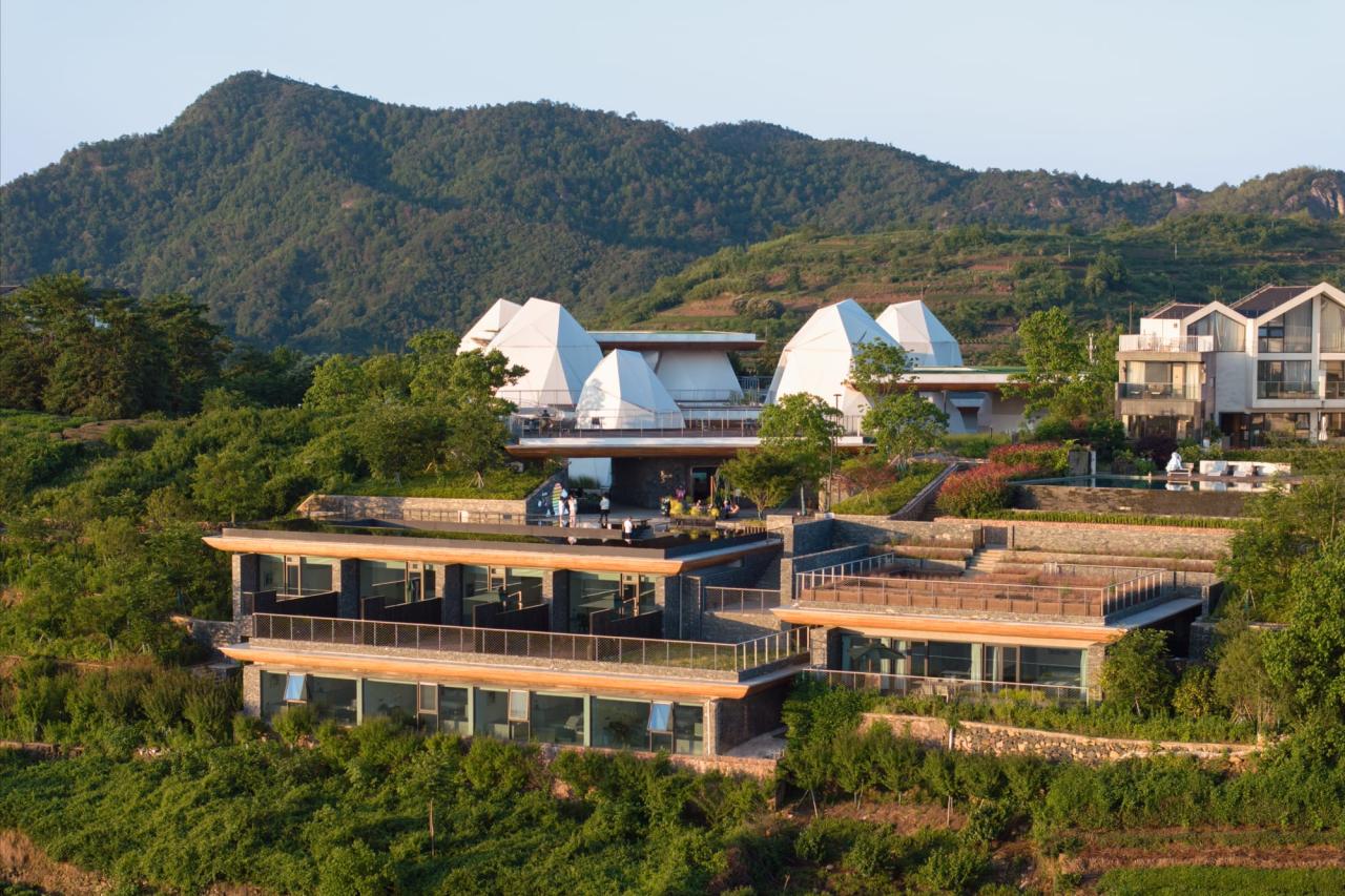 BIM建筑|相遇在山间：下岩贝景区云峰十二重 / 朱培栋-line+建筑事务所