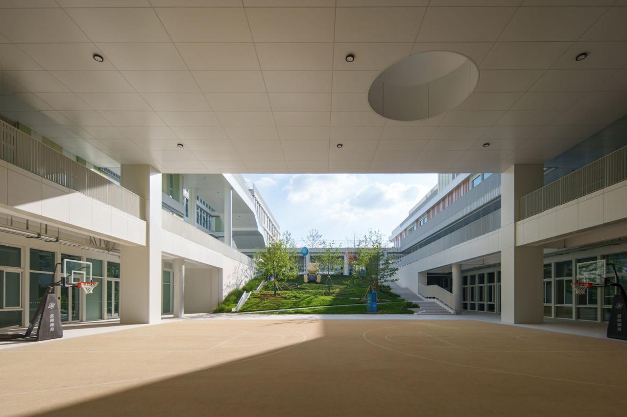 BIM建筑|上海市实验学校嘉定新城分校 / 大观景观