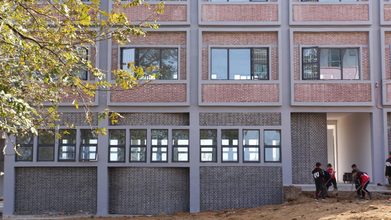 BIM建筑|沿江乡村学校 / DOMAT