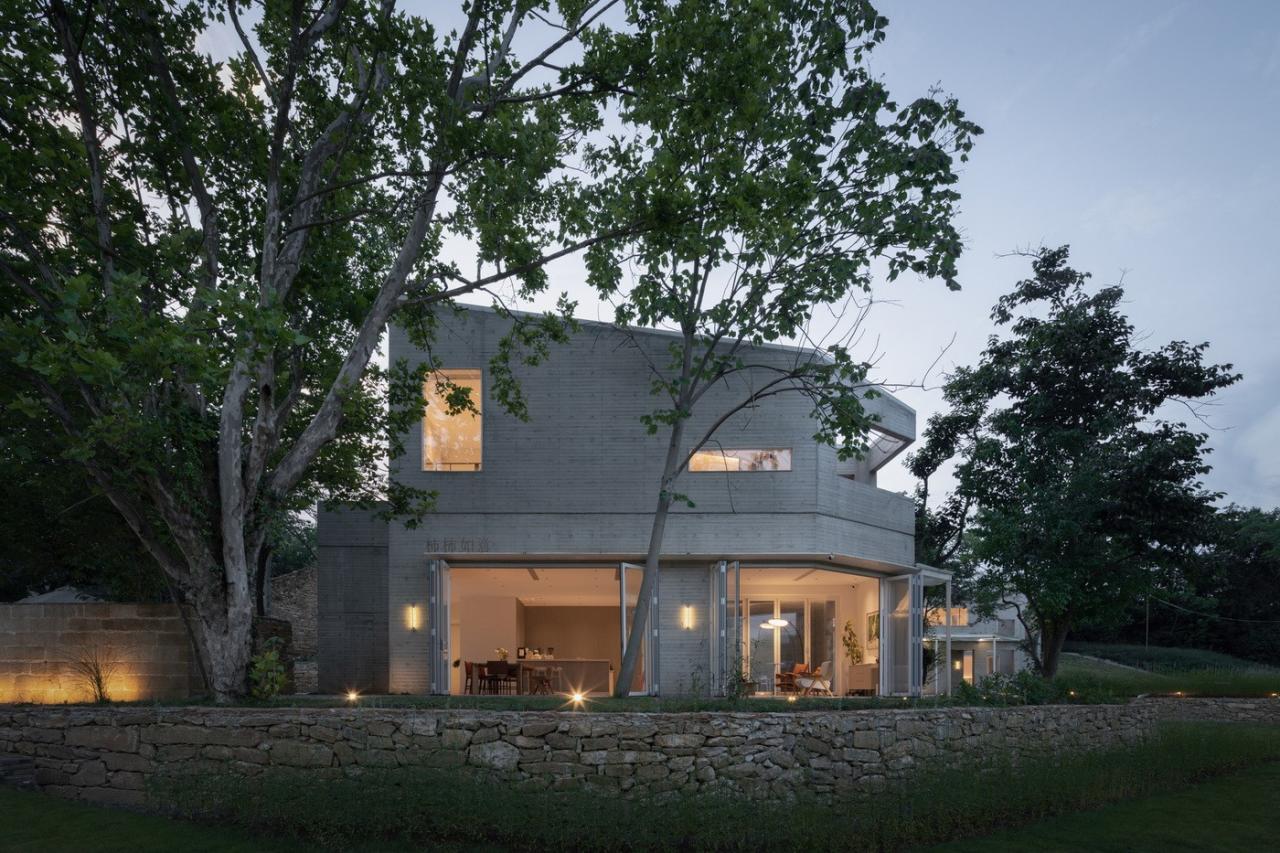 BIM建筑|柿柿如意•南野际民宿 / UAO 瑞拓设计