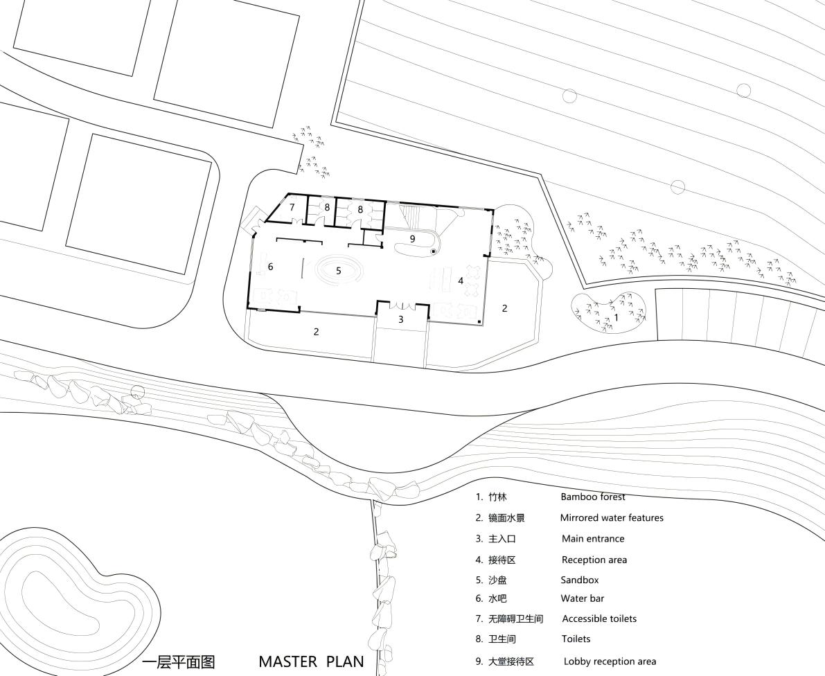 BIM建筑|枕山栖谷，虎凹慢时光：庐江县柯坦镇虎凹欢乐茶谷 / 中铁合肥建筑市政工程设计研究院有限公司