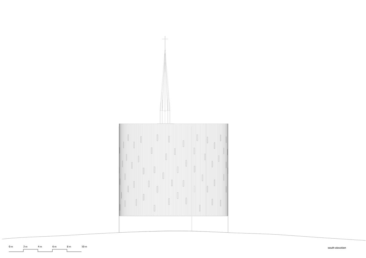 BIM建筑|Nesvačilka 圣母教堂 / RCNKSK