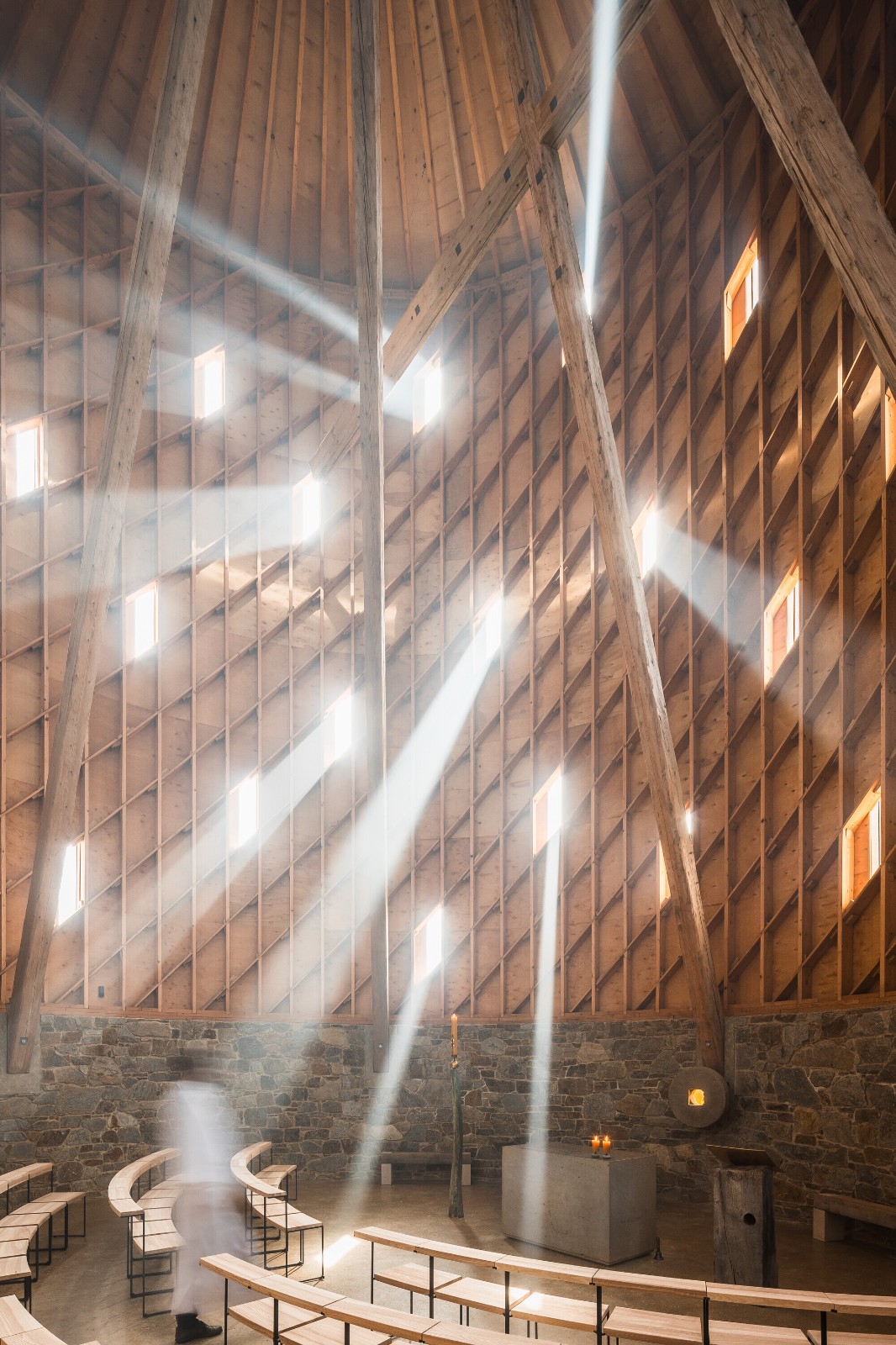 BIM建筑|Nesvačilka 圣母教堂 / RCNKSK