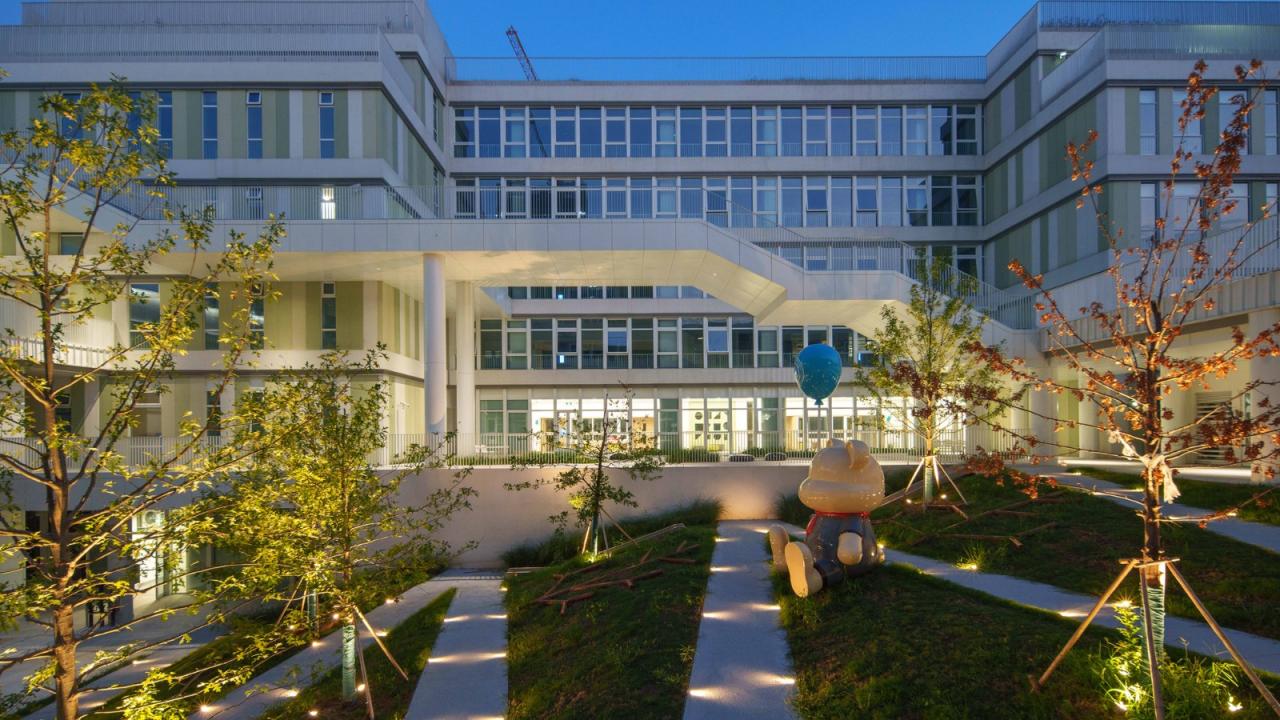 BIM建筑|上海市实验学校嘉定新城分校 / 大观景观