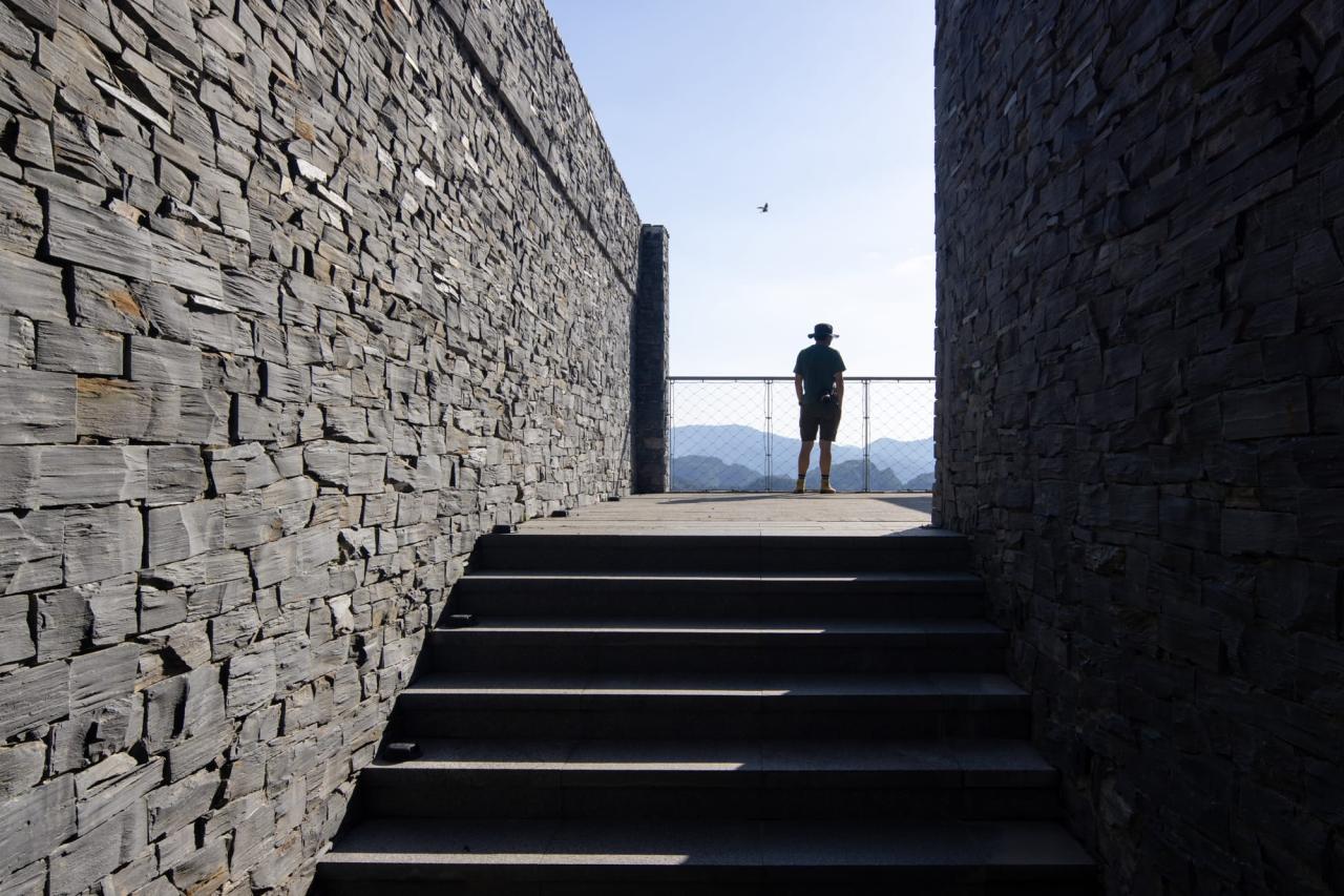 BIM建筑|相遇在山间：下岩贝景区云峰十二重 / 朱培栋-line+建筑事务所