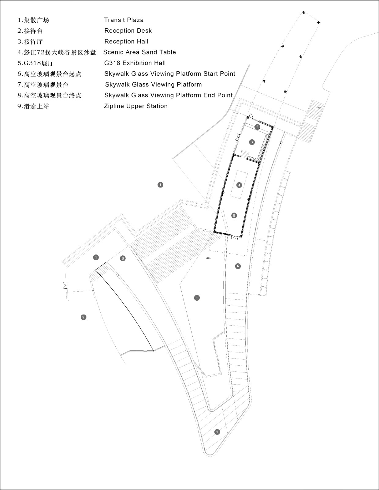 BIM建筑|西藏•怒江72拐大峡谷景区 / 小隐建筑事务所