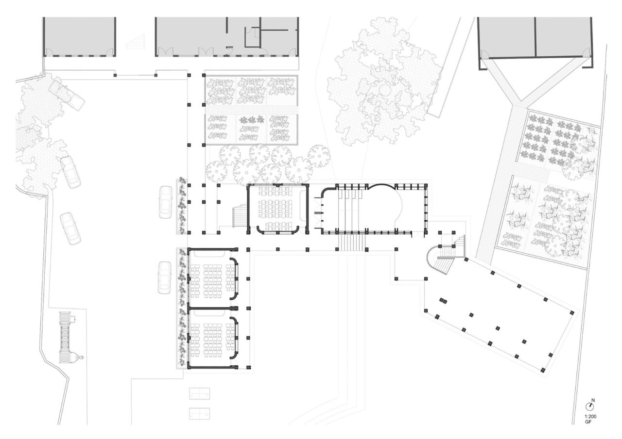 BIM建筑|沿江乡村学校 / DOMAT