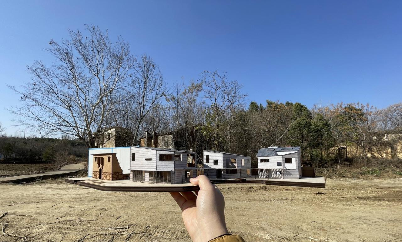 BIM建筑|柿柿如意•南野际民宿 / UAO 瑞拓设计