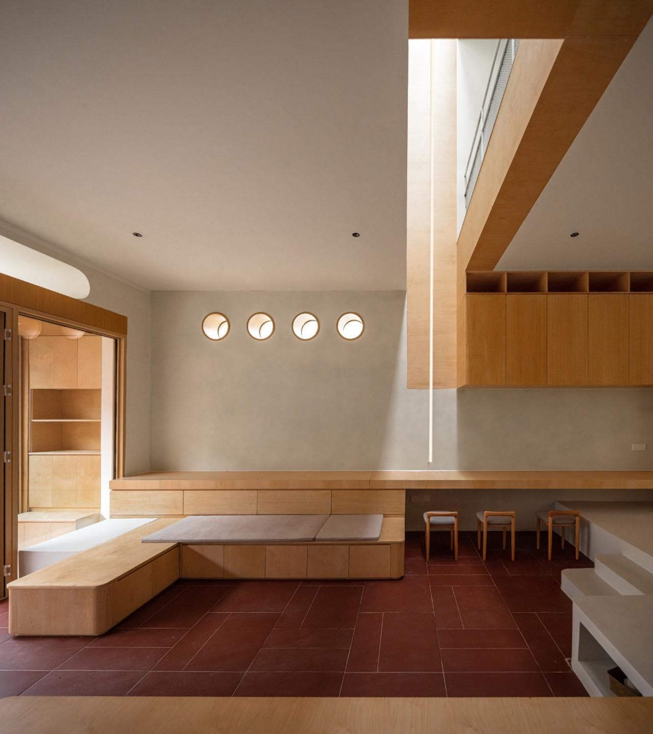 BIM建筑|温暖画室之家 / 奥默默工作室