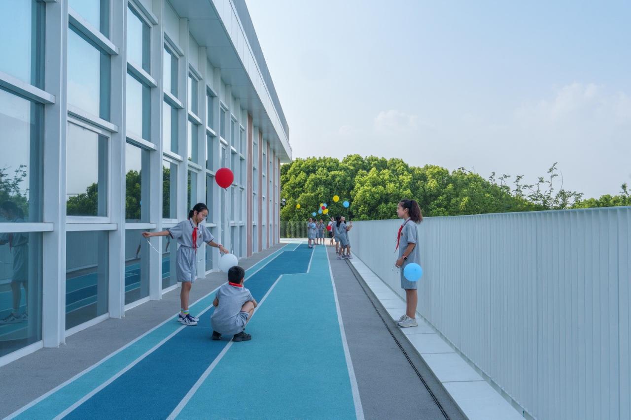 BIM建筑|上海市实验学校嘉定新城分校 / 大观景观