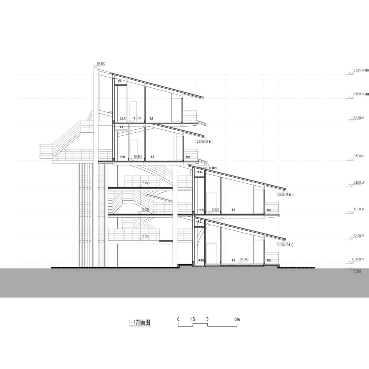 BIM建筑|树叶的结构：南溪欢乐田园野趣酒店树屋设计 / 王晖建筑工作室