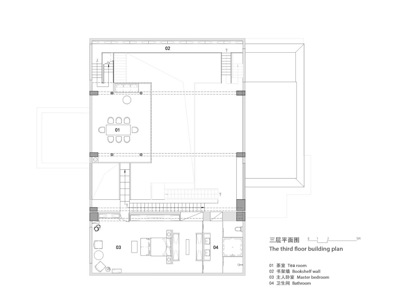BIM建筑|接梯空间：旧厂房，新书咖 / 素造建筑