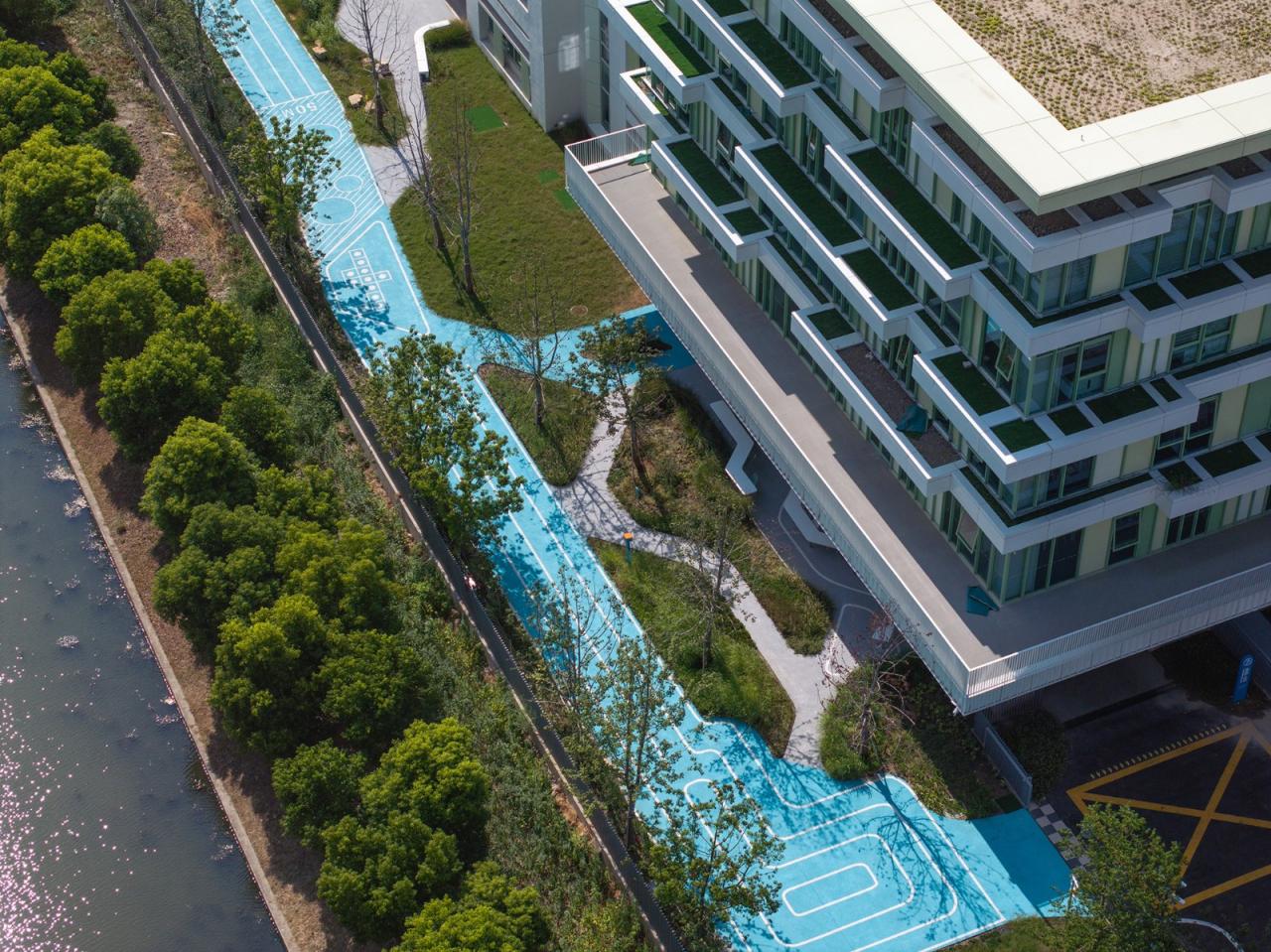 BIM建筑|上海市实验学校嘉定新城分校 / 大观景观