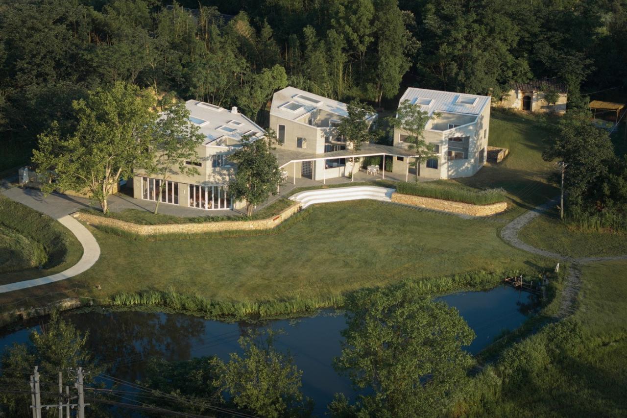 BIM建筑|柿柿如意•南野际民宿 / UAO 瑞拓设计