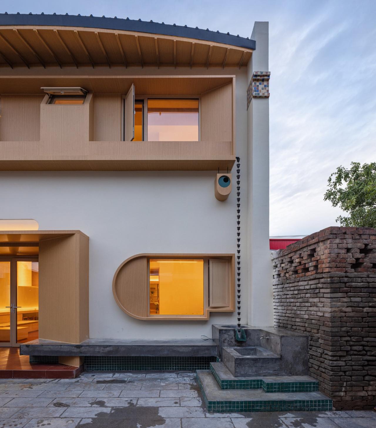 BIM建筑|温暖画室之家 / 奥默默工作室