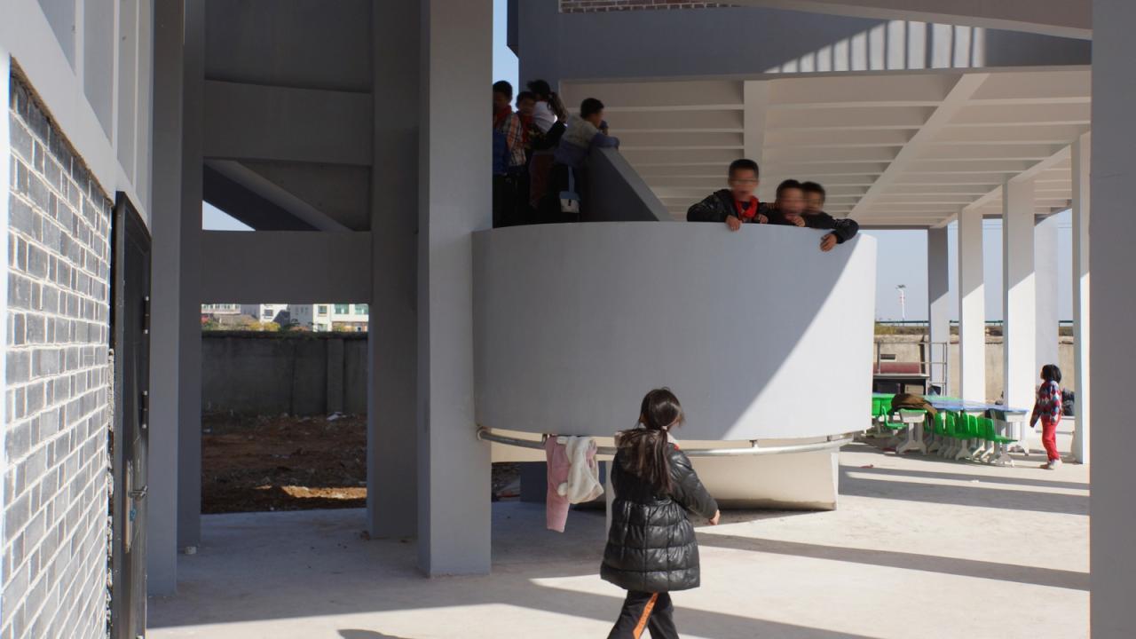 BIM建筑|沿江乡村学校 / DOMAT