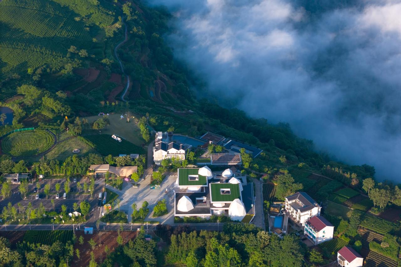 BIM建筑|相遇在山间：下岩贝景区云峰十二重 / 朱培栋-line+建筑事务所