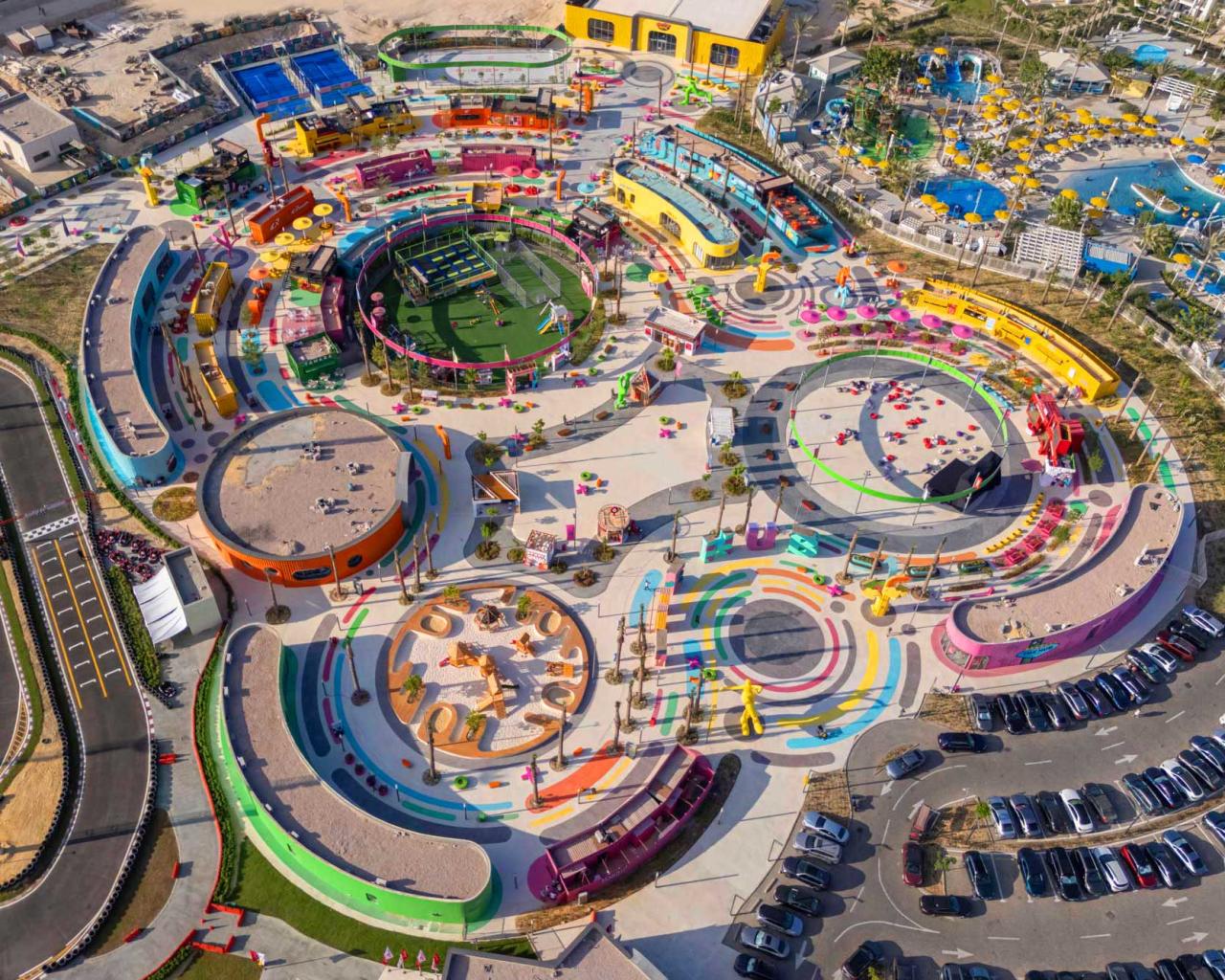 BIM建筑|马拉奇文旅乐园：埃及北海岸最炙手可热的青年新潮文旅胜地 / 佰筑设计