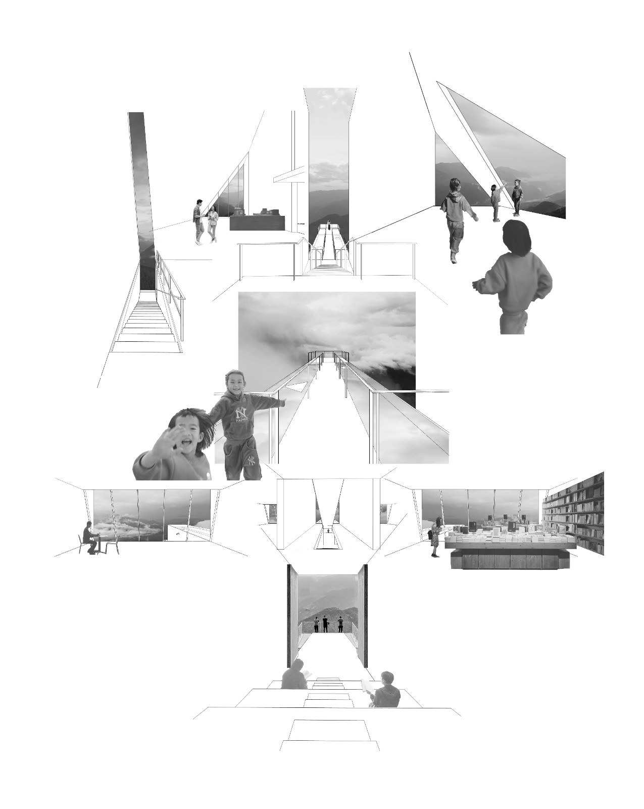 BIM建筑|怒江大峡谷先锋书店 / 迹·建筑事务所 (TAO)