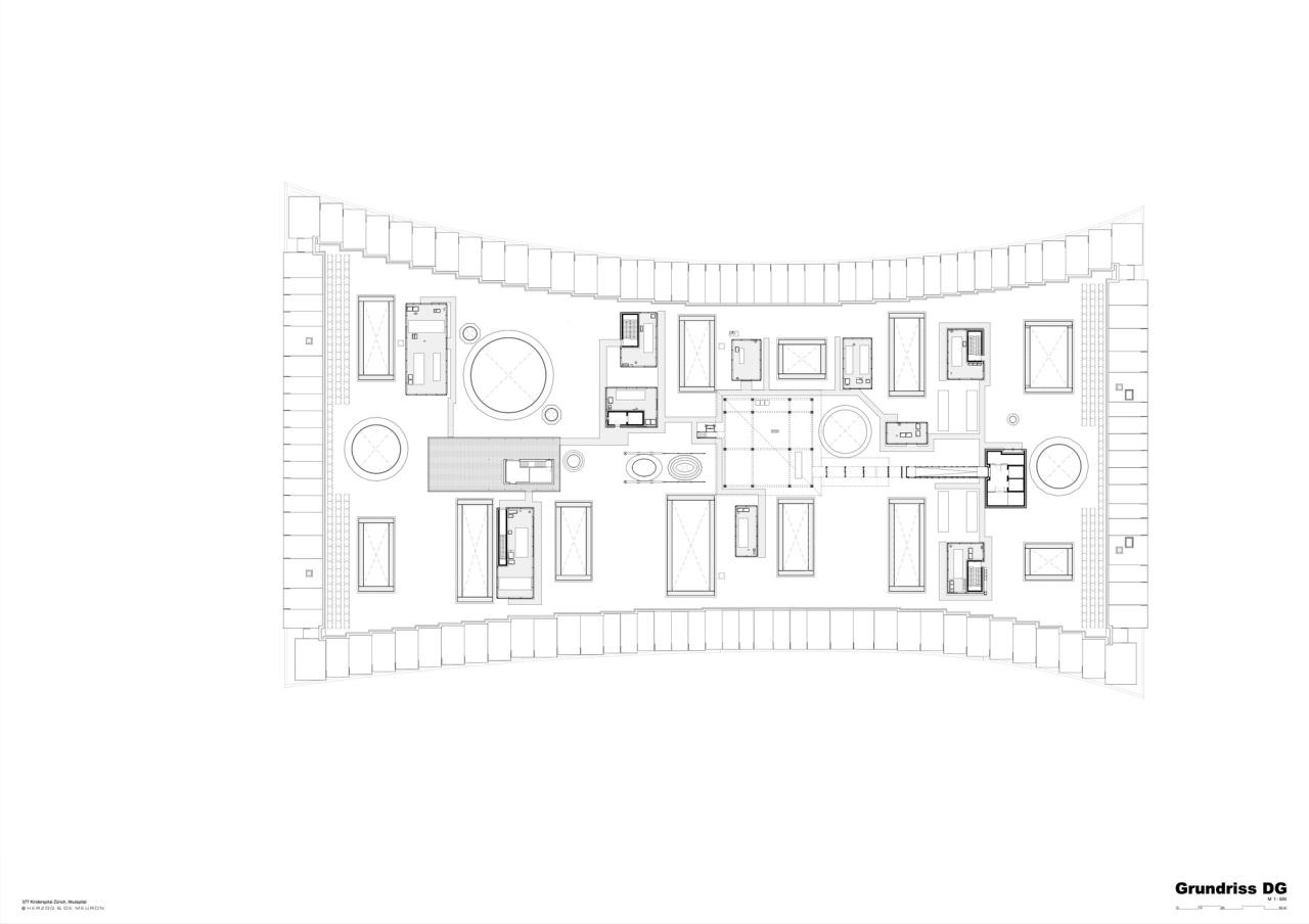BIM建筑|苏黎世大学儿童医院 / 赫尔佐格与德梅隆事务所
