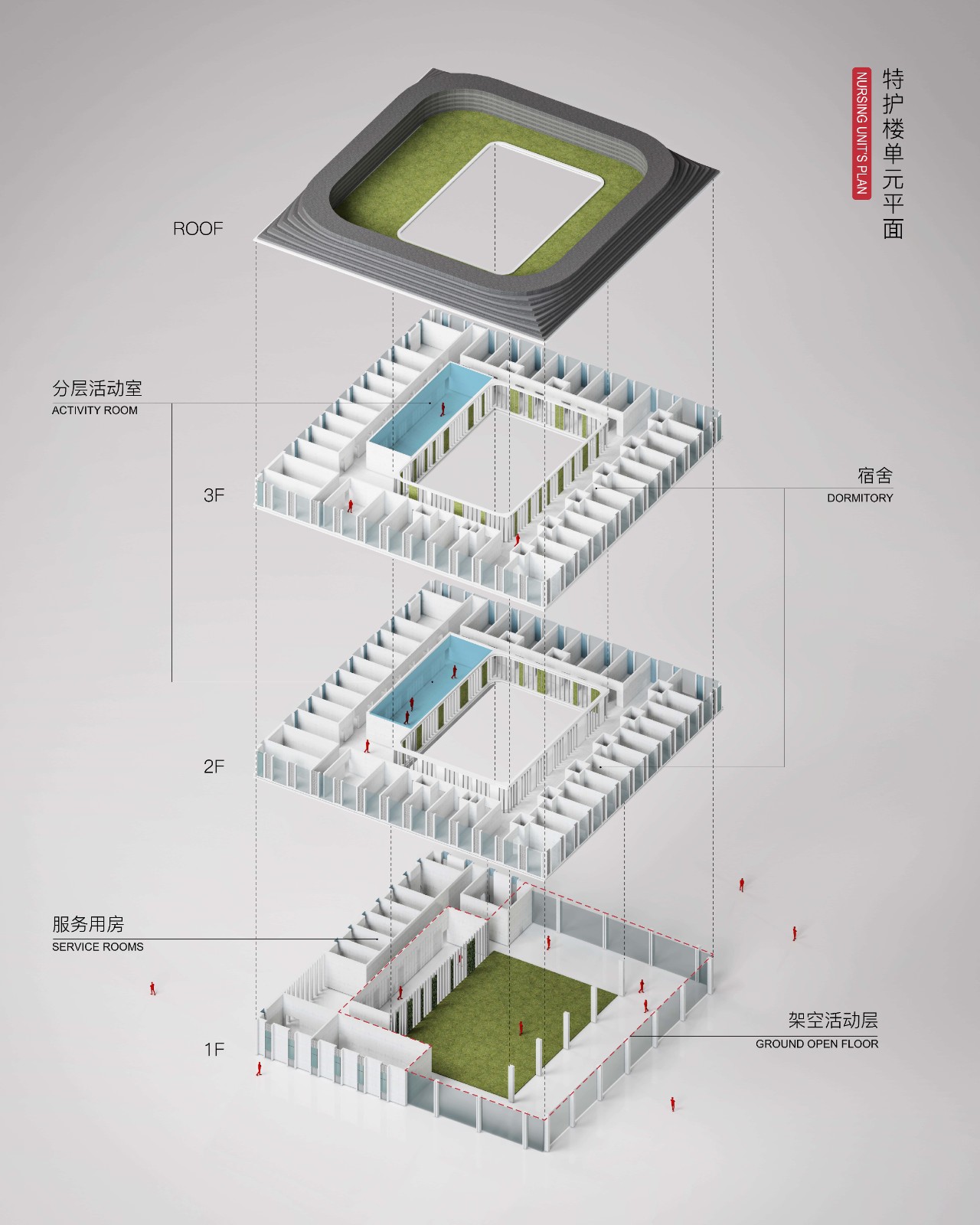 BIM建筑|山水疗愈，身心宜居：杭州市第一社会福利院 / 浙江大学建筑设计研究院