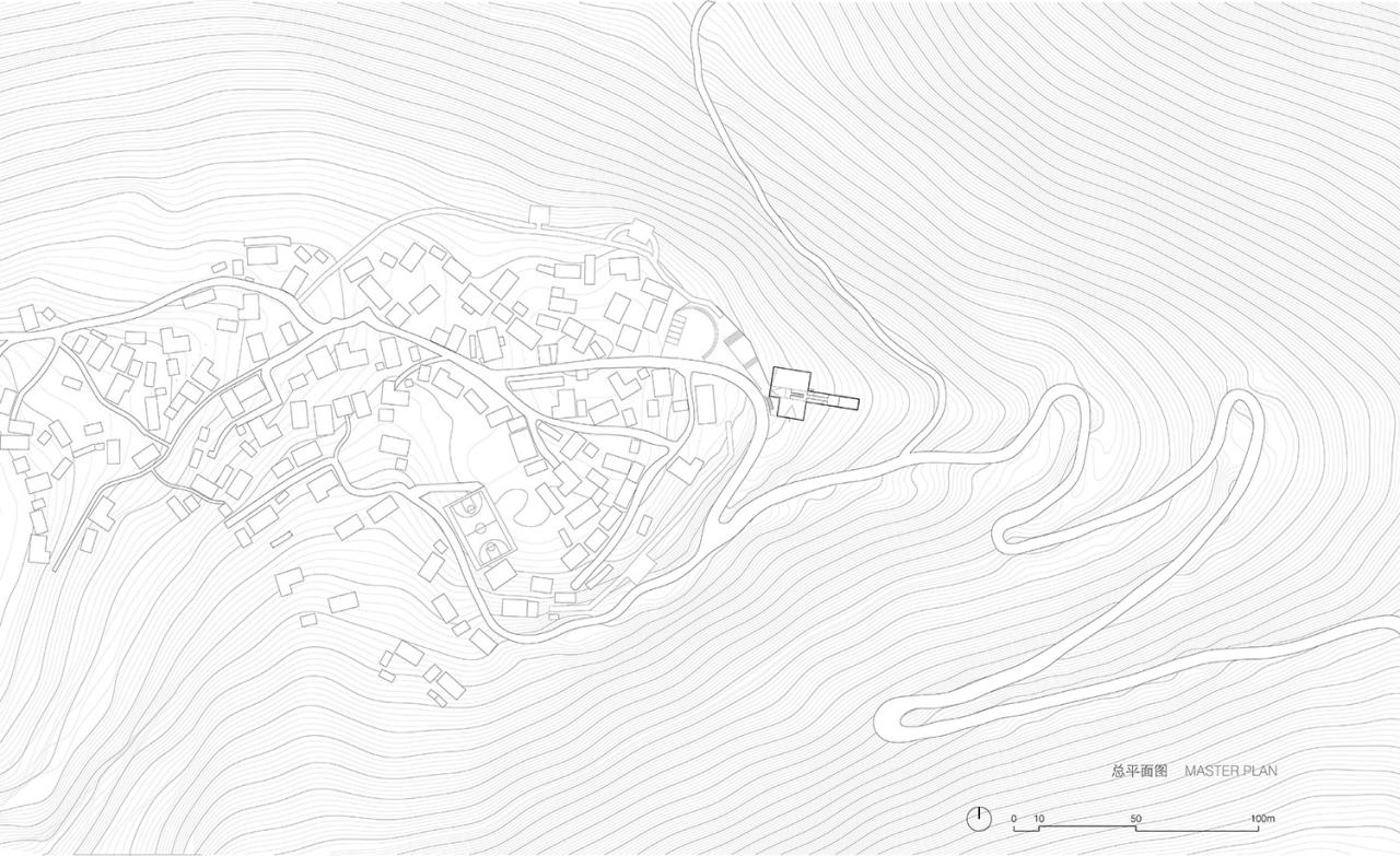 BIM建筑|怒江大峡谷先锋书店 / 迹·建筑事务所 (TAO)