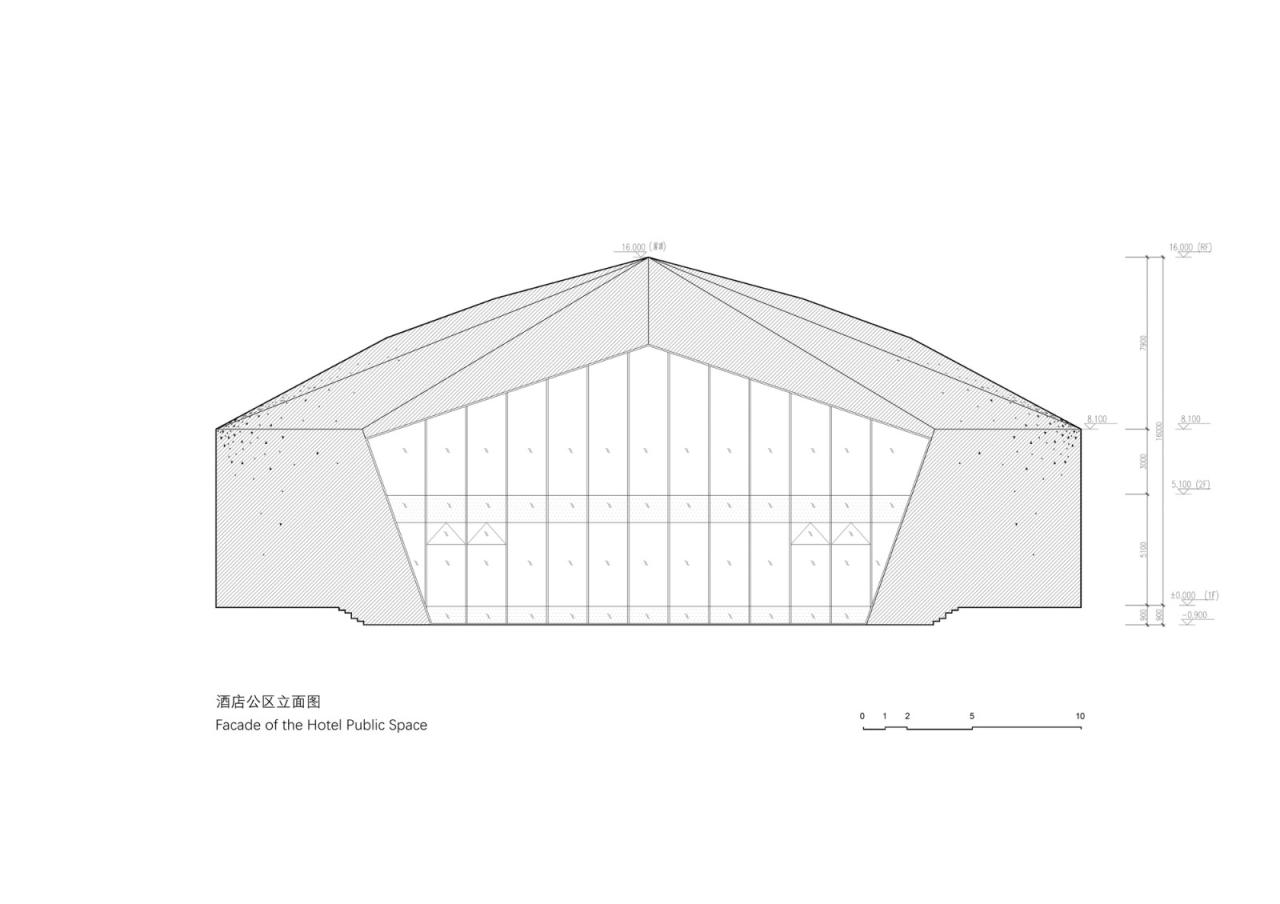 BIM建筑|中卫沙漠钻石酒店 / 水石设计-米川工作室