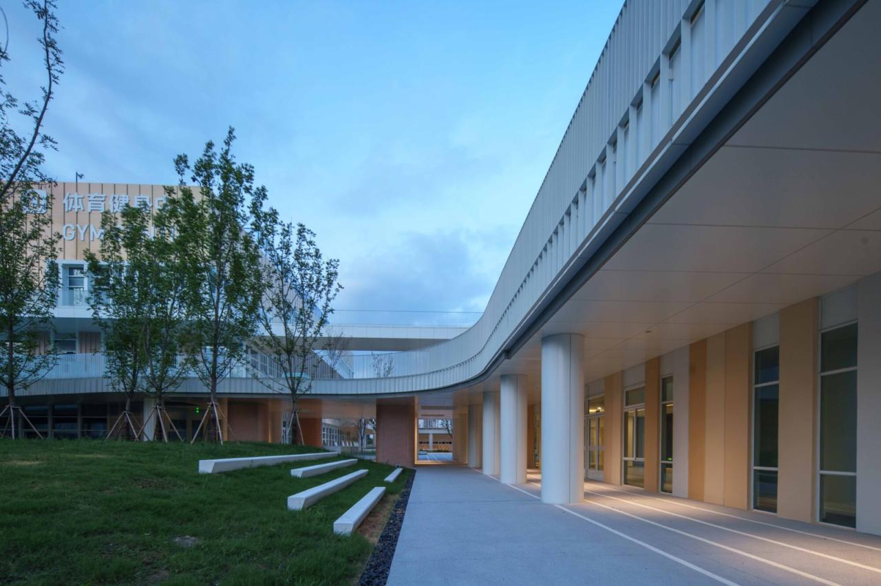 BIM建筑|上海市实验学校嘉定新城分校 / 大观景观