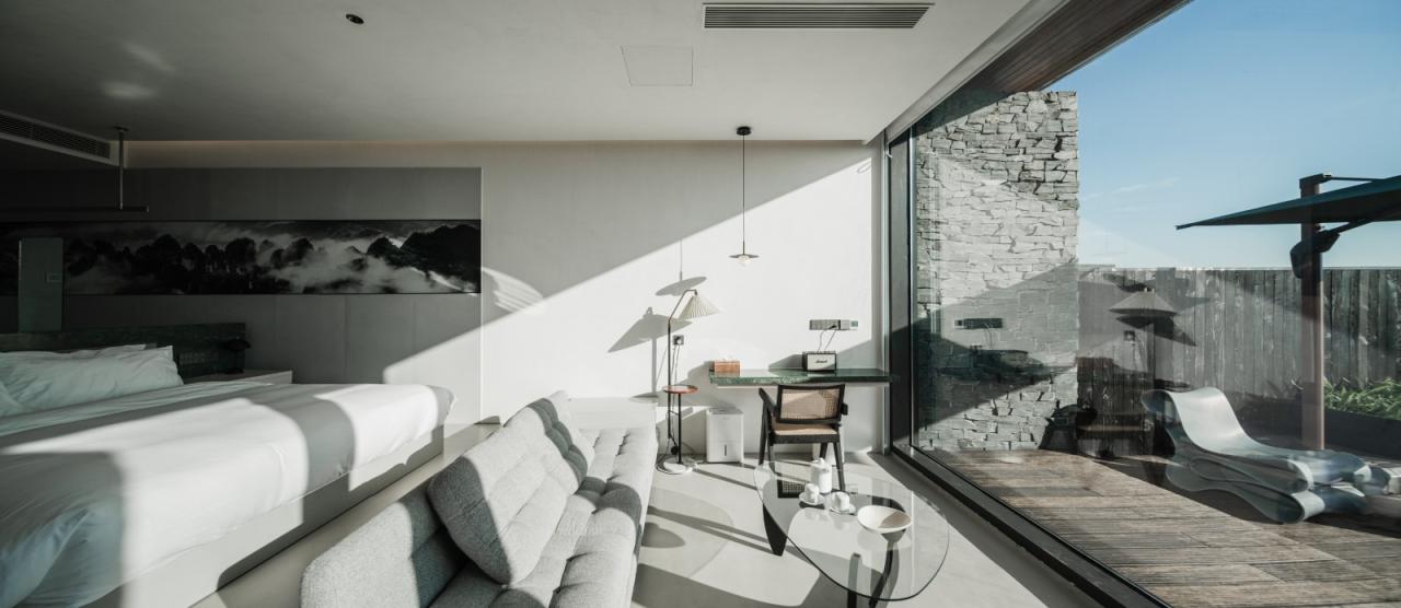 BIM建筑|相遇在山间：下岩贝景区云峰十二重 / 朱培栋-line+建筑事务所