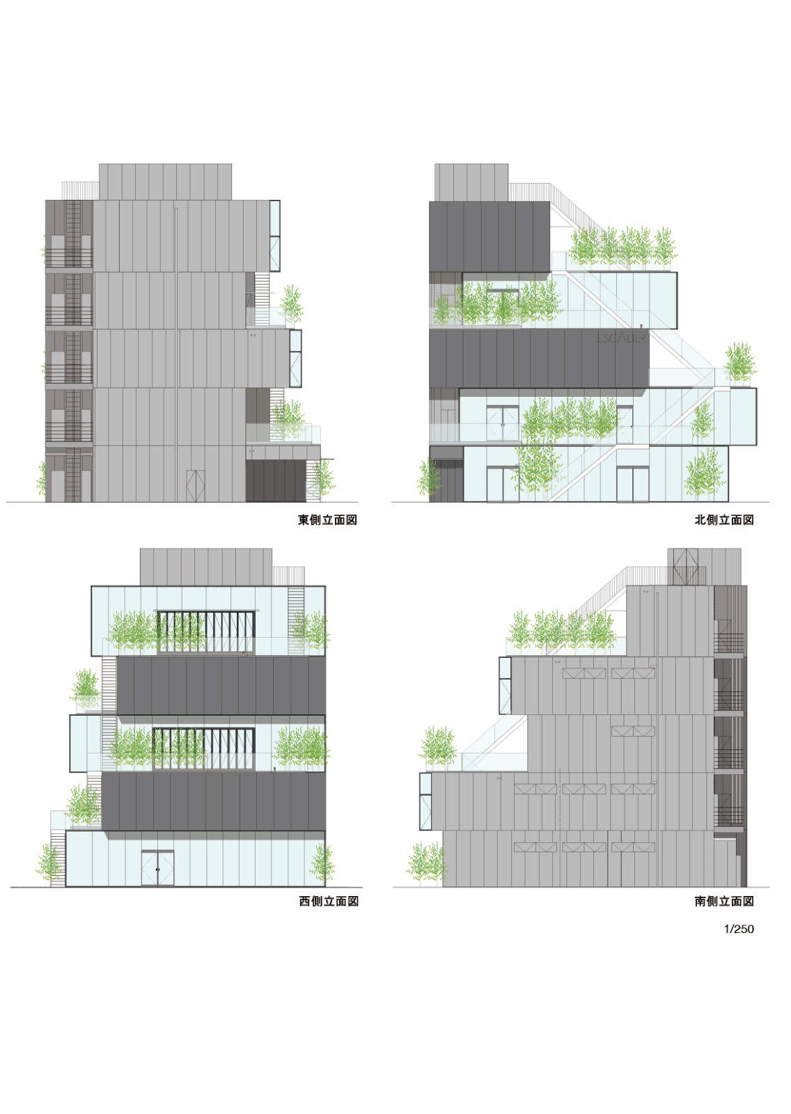 BIM建筑|六番町楼梯之家 / ETHNOS