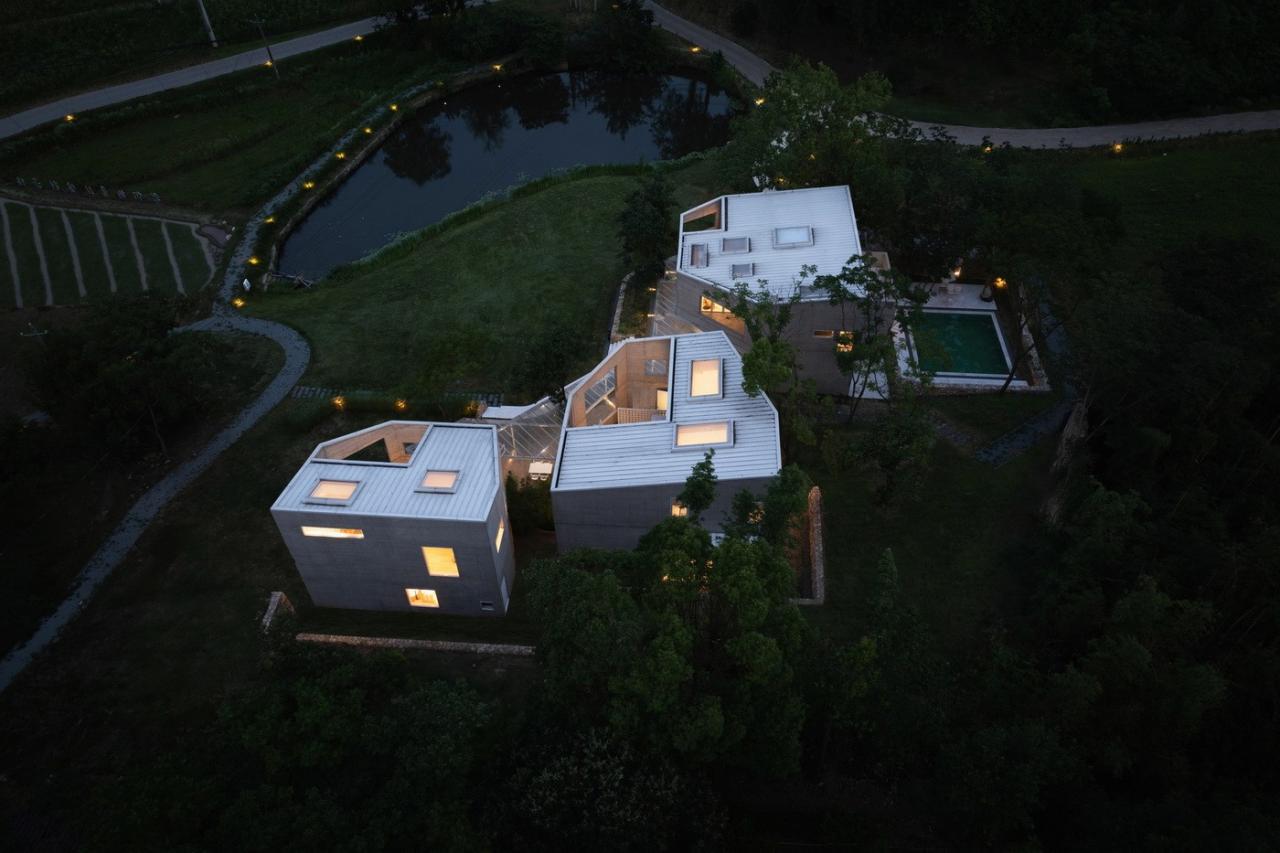 BIM建筑|柿柿如意•南野际民宿 / UAO 瑞拓设计