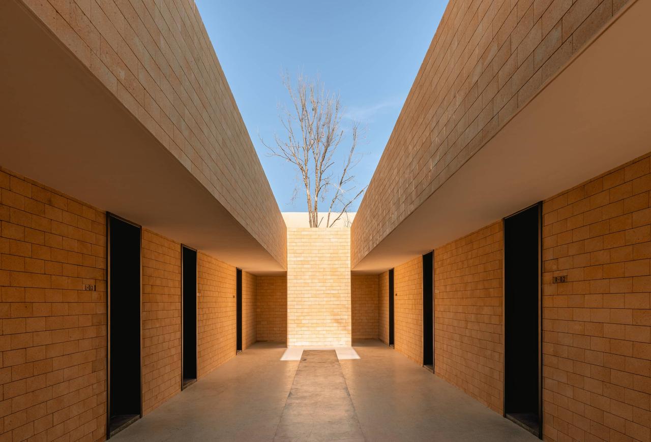 BIM建筑|ARVO 16：30酒店: 接住光影草木的城堡 / 大料建筑