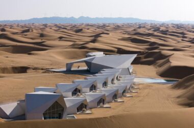 BIM建筑|中卫沙漠钻石酒店 / 水石设计-米川工作室-BIM建筑网