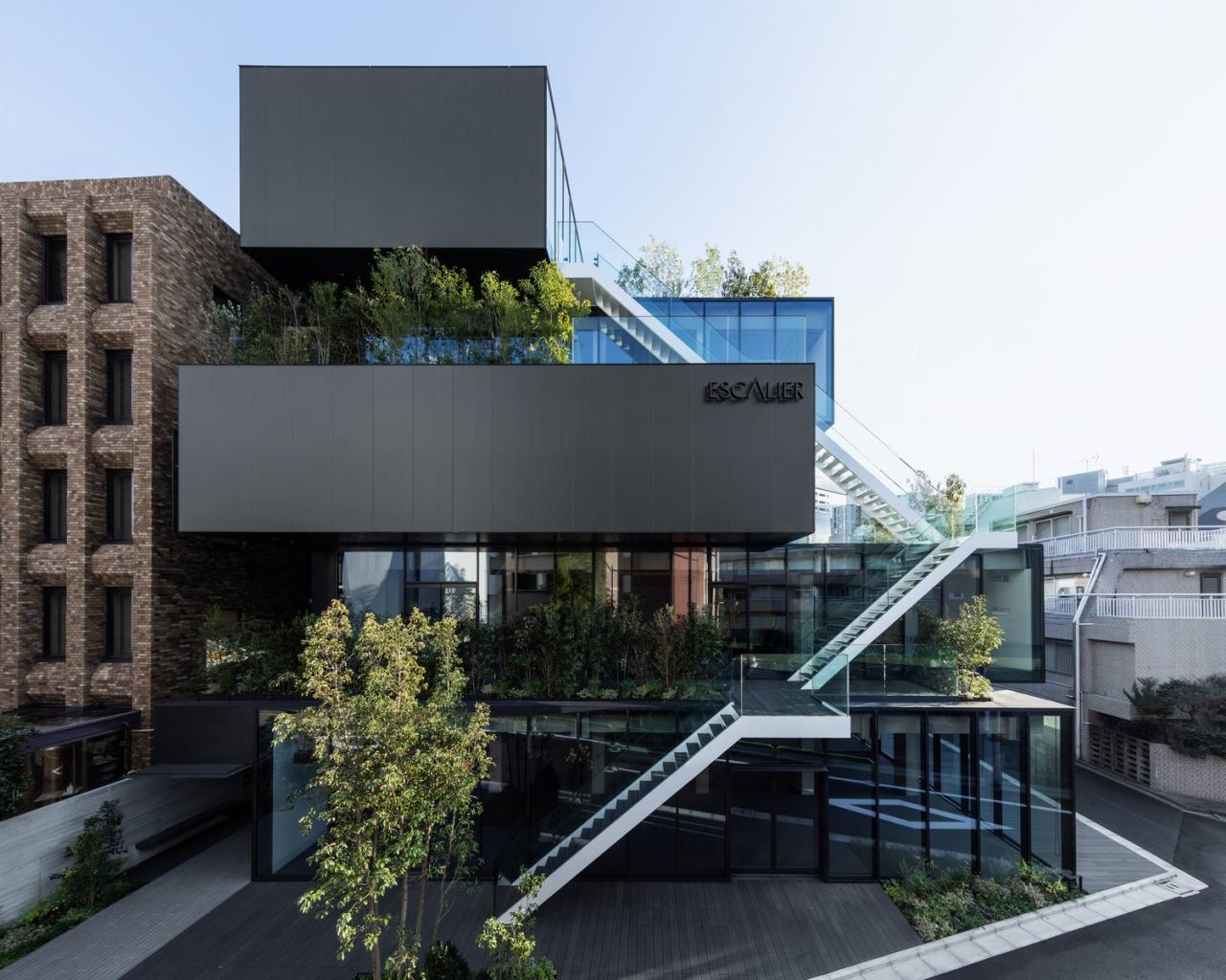 BIM建筑|六番町楼梯之家 / ETHNOS