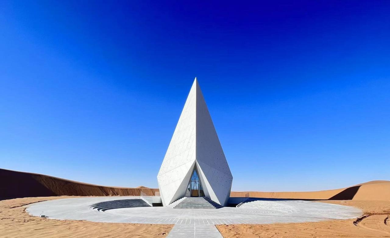 BIM建筑|中卫沙漠钻石酒店 / 水石设计-米川工作室