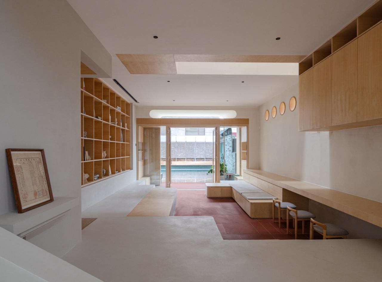 BIM建筑|温暖画室之家 / 奥默默工作室