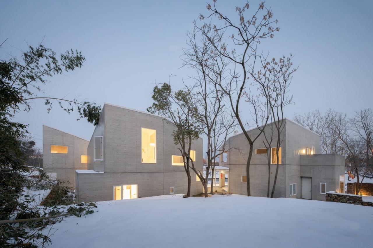 BIM建筑|柿柿如意•南野际民宿 / UAO 瑞拓设计