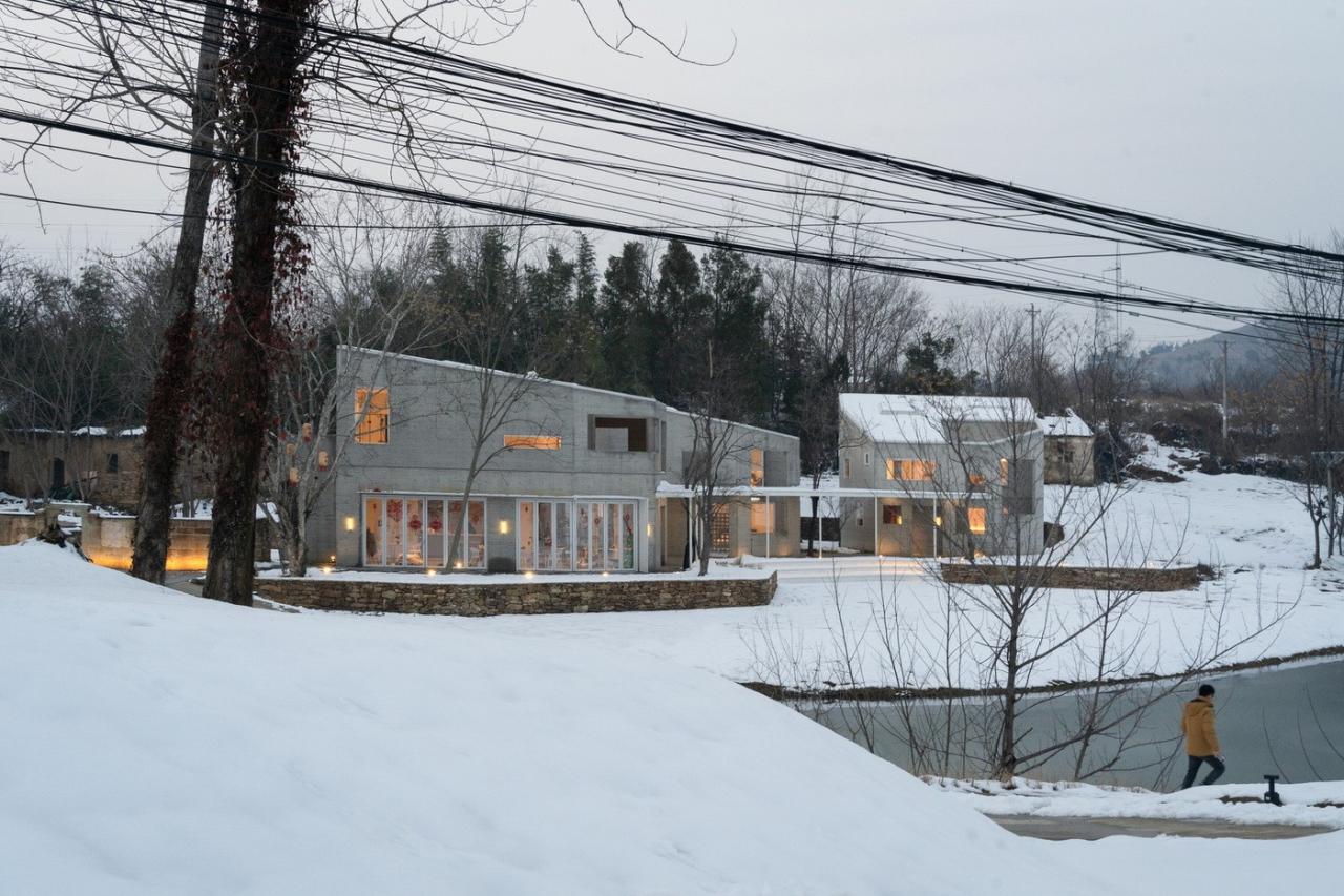 BIM建筑|柿柿如意•南野际民宿 / UAO 瑞拓设计