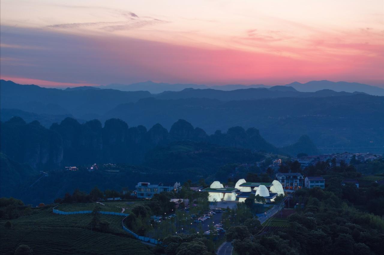 BIM建筑|相遇在山间：下岩贝景区云峰十二重 / 朱培栋-line+建筑事务所