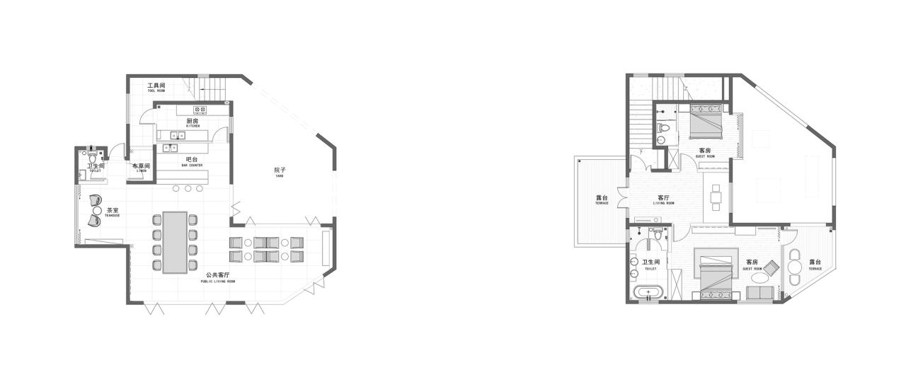 BIM建筑|柿柿如意•南野际民宿 / UAO 瑞拓设计