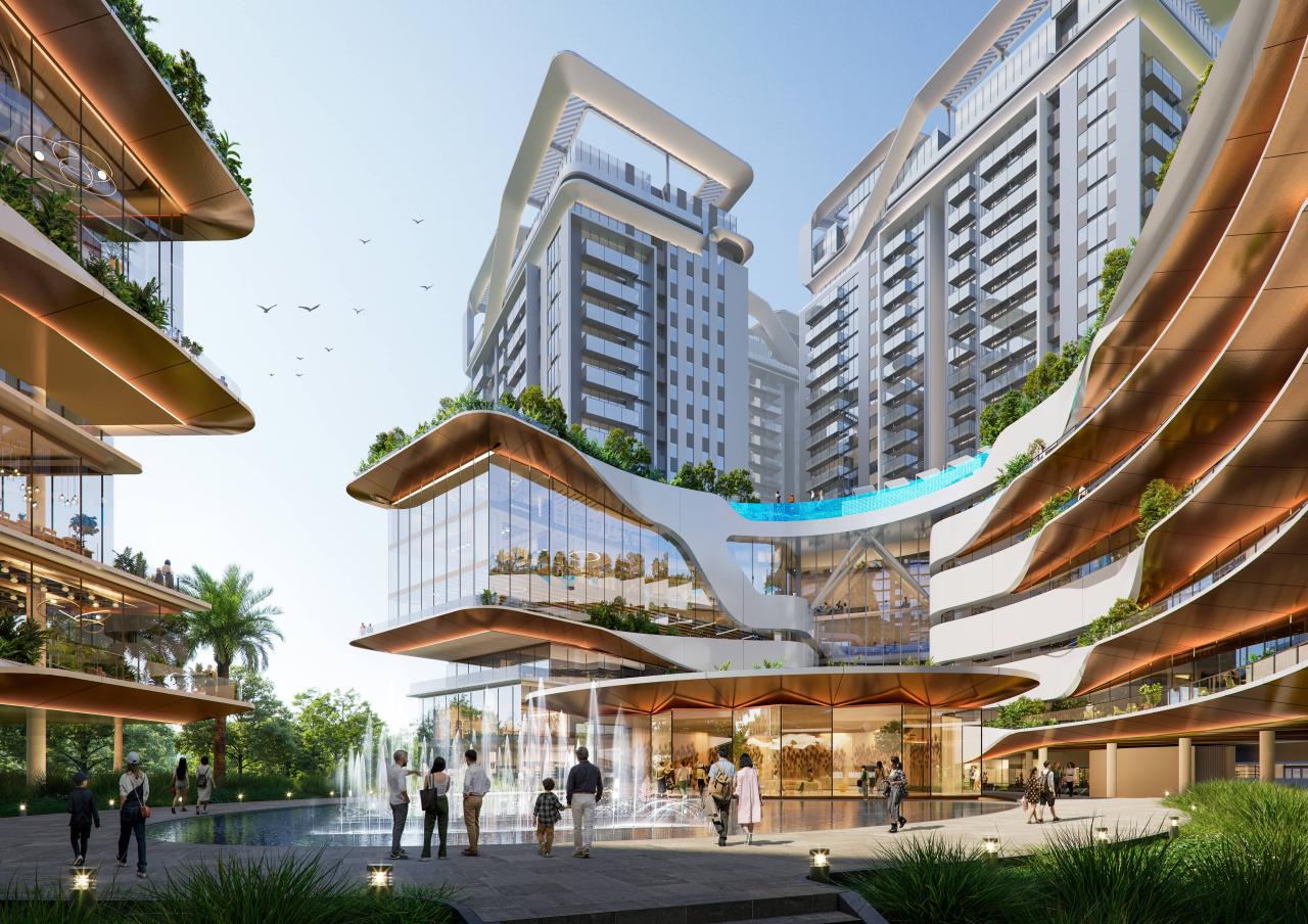 BIM建筑|One Sanmar综合体开发 / SPARK