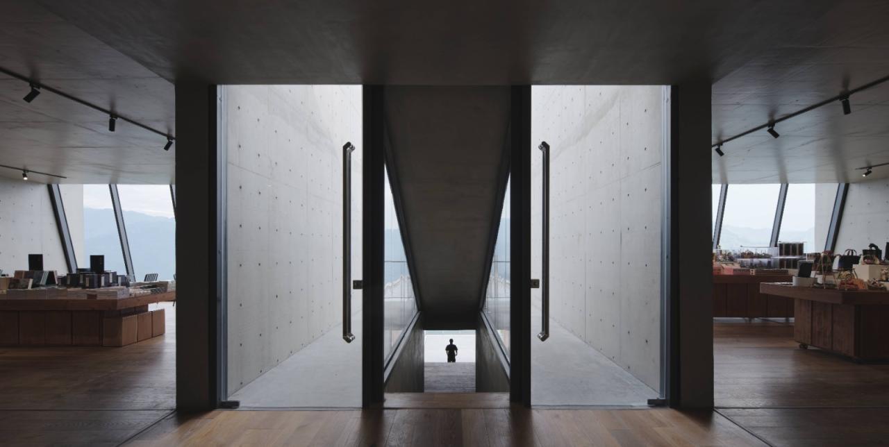 BIM建筑|怒江大峡谷先锋书店 / 迹·建筑事务所 (TAO)