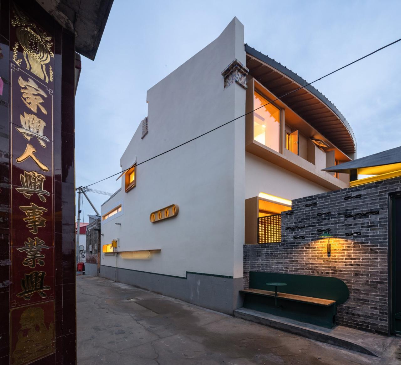 BIM建筑|温暖画室之家 / 奥默默工作室