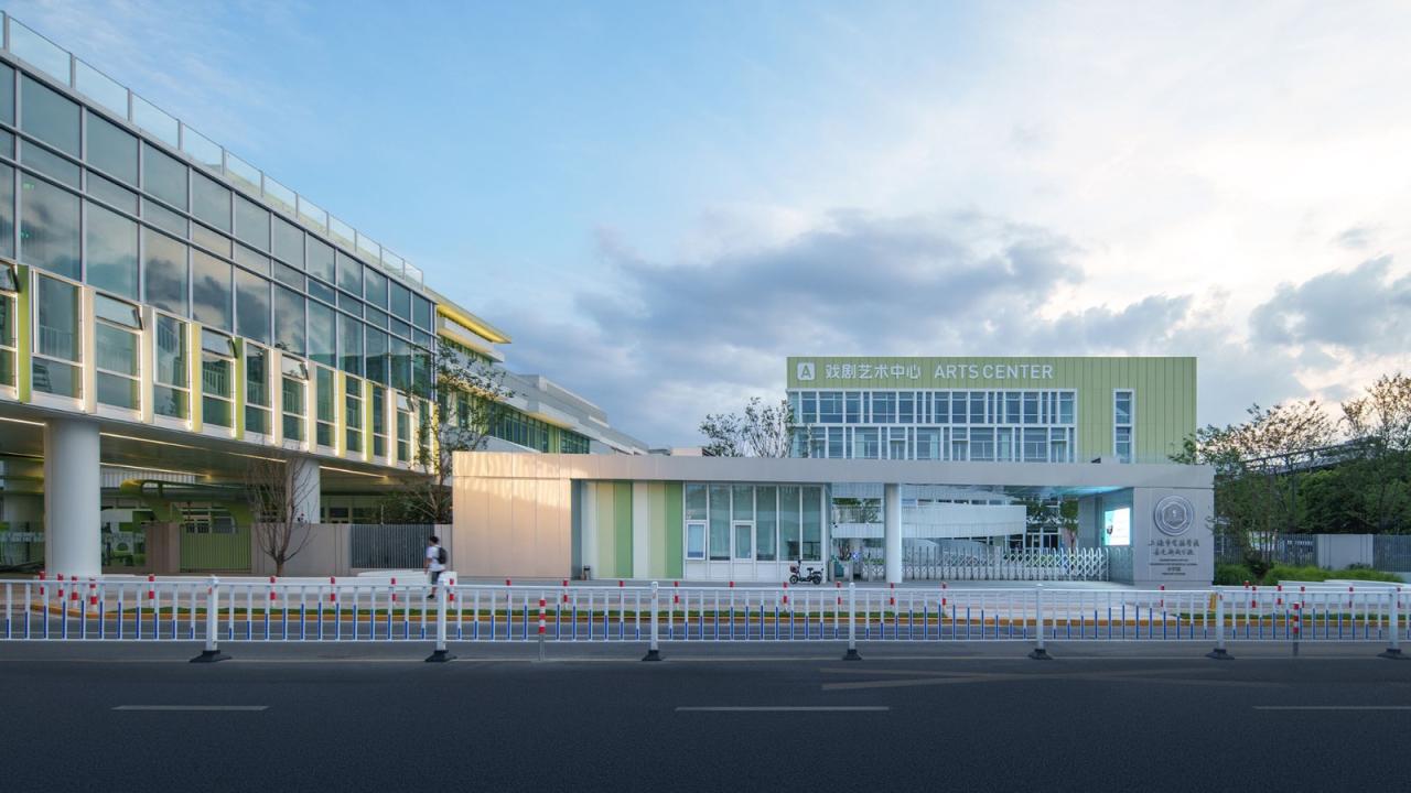 BIM建筑|上海市实验学校嘉定新城分校 / 大观景观